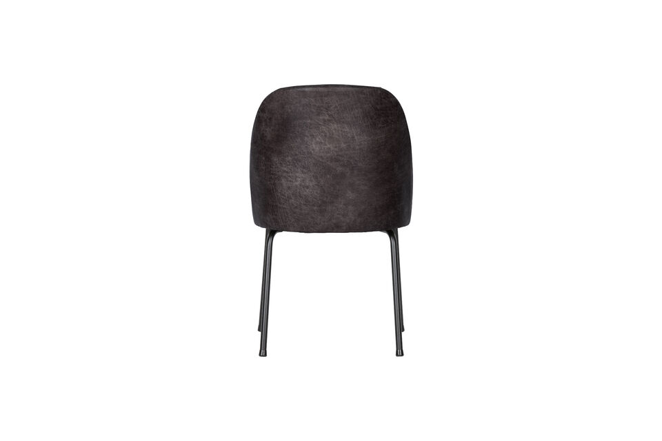 Materiau La base de la chaise de salle a manger Vogue est en metal avec un revetement en poudre