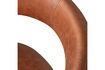 Miniatura Sedia da pranzo effetto pelle cognac NOBLE 8