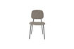 Miniatura Sedia da pranzo in metallo beige Roos 5