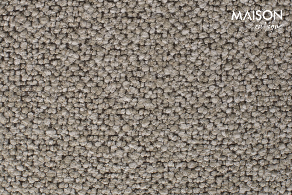 Sedia da pranzo in metallo beige Roos - 10