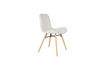 Miniatura Sedia da pranzo in poliestere beige Lester 1