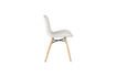 Miniatura Sedia da pranzo in poliestere beige Lester 4