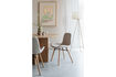 Miniatura Sedia da pranzo in poliestere beige Lester 2
