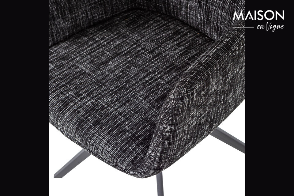 Cette chaise de salle &agrave; manger cr&eacute;e un endroit o&ugrave; vous aimez vous installer