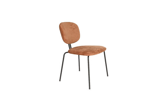 Guarda il profilo del prodotto sedia da pranzo set di 2 in poliestere rosso Bouton Sedia da pranzo set di 2 in poliestere rosso Bouton