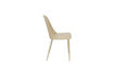 Miniatura Sedia in acciaio beige Pip 4