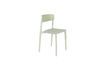 Miniatura Sedia in plastica verde Clive 7