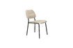 Miniatura Sedia in tessuto beige Darby 1