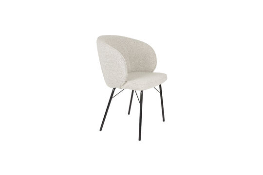 Guarda il profilo del prodotto sedia in tessuto beige Joa Sedia in tessuto beige Joa