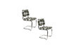Miniatura Sedia in tessuto verde Ridge Kink Deco Symbols 6