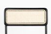 Miniatura Sedia Jort in rattan nero 18