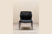 Miniatura Sedia lounge Triana in metallo nero 2
