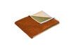 Miniature Serviette en coton marron Block 1