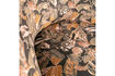 Miniaturansicht Sessel Blumenmuster Samt Schwarz Vogue 7