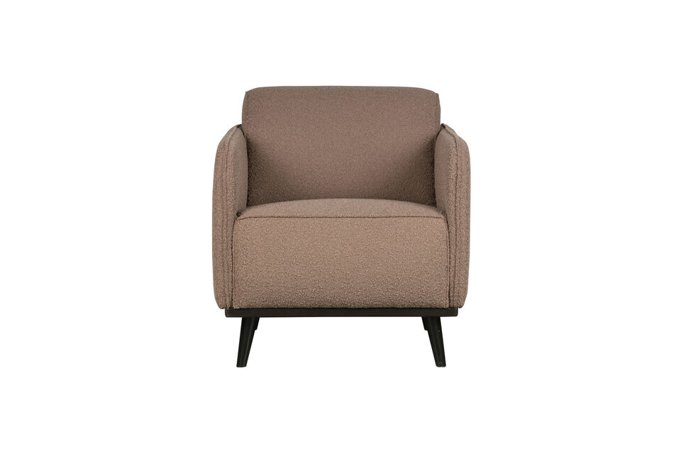 Sessel Bouclé Nougat STATEMENT Woood