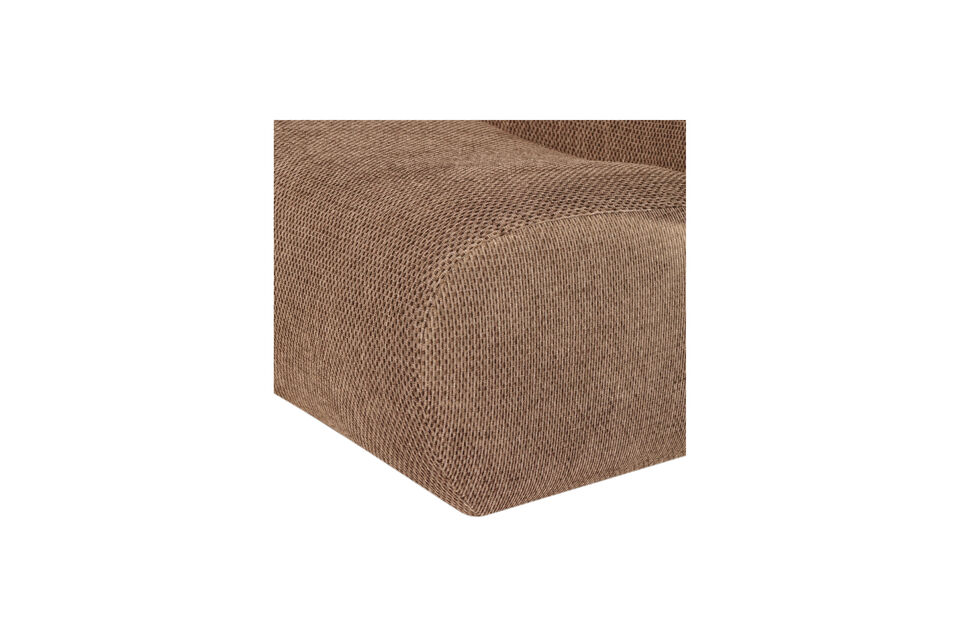 Material Dieser Sessel ist vollständig mit dem luxuriösen Fable Chenille-Stoff bezogen