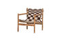 Miniaturansicht Sessel Kilim-Sitz Holz Braun Natur Zano ohne jede Grenze