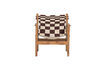 Miniaturansicht Sessel Kilim-Sitz Holz Braun Natur Zano 4