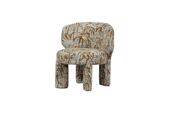 Schauen Sie die Produktbeschreibung an sessel mit Muster Polyester Natur und Braun Upke Sessel mit Muster Polyester Natur und Braun Upke