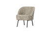 Miniaturansicht Sessel Struktur-Samt Wheatfield Vogue 1