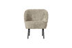 Miniaturansicht Sessel Struktur-Samt Wheatfield Vogue 2