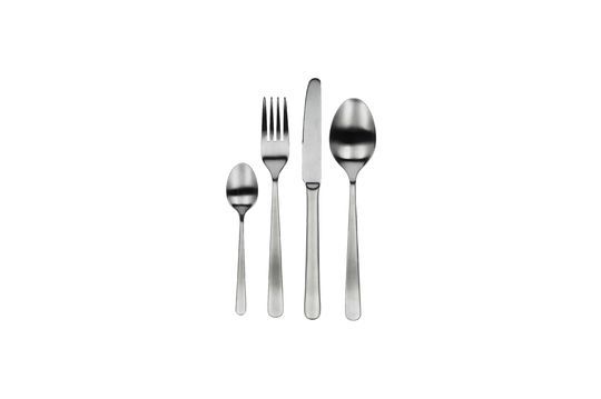 Set de 24 Couverts 18 8 Takao argent Détouré