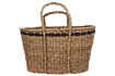 Miniature Set de 3 Paniers en Jonc de Mer Nature Laine 4
