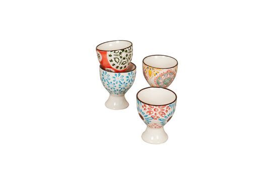 Set de 4 coquetiers Bohemian