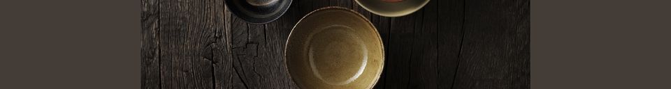 Mise en avant matière Set de 4 cuillères à thé Kyoto