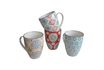 Miniature Set de 4 mugs Bohemian 3