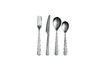 Miniature Set de 6 fourchettes en acier inox argenté Luxis 5