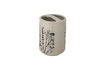 Miniatura Set de dispensador de jabón de 2 piezas en gres natural Bea 5