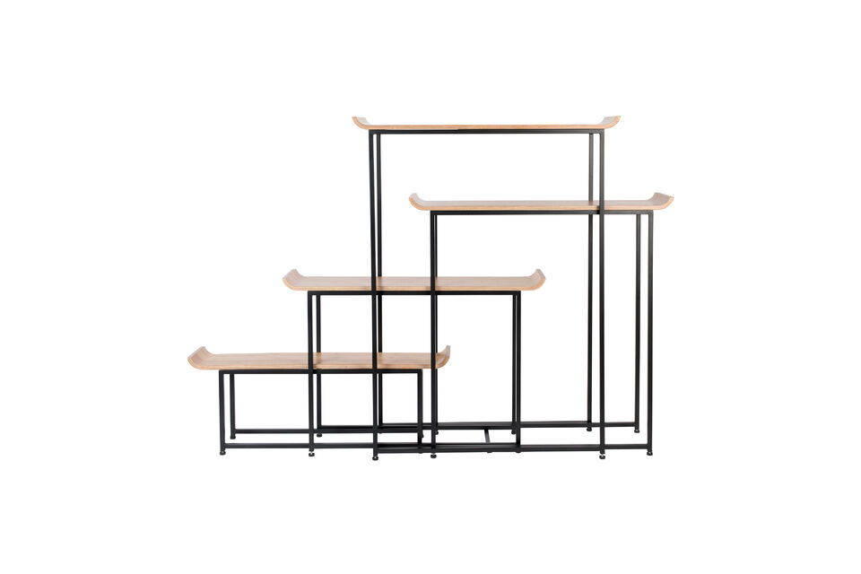 Set d'étagères en bois beige Flodka - 17