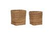 Miniatura Set di 2 cesti in rattan chiaro Gentle 4