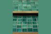 Miniatura Set di 2 consolle in ceramica verde Porto 5