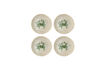Miniatura Set di 4 piatti Ø13 cm in gres verde Hadden 1