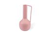 Miniatura Set di 4 vasi in ferro riciclato rosa chiaro h45cm Roman 7