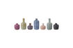 Miniatura Set di 7 vasi in gres multicolore Maien 1