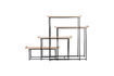 Miniatura Set di mensole in legno beige Flodka 19