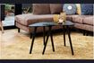 Miniature Set of 2 black wooden side tables Nila 2