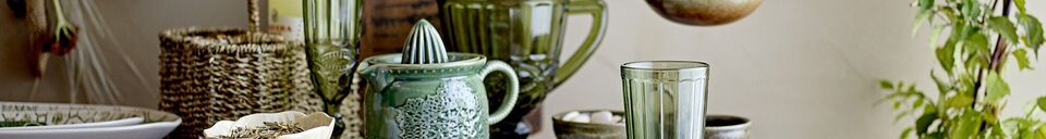 Material Details Set of 2 Mimosa purple stoneware bowls
