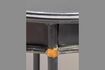 Miniature Set of 2 Orleans black metal side tables 3