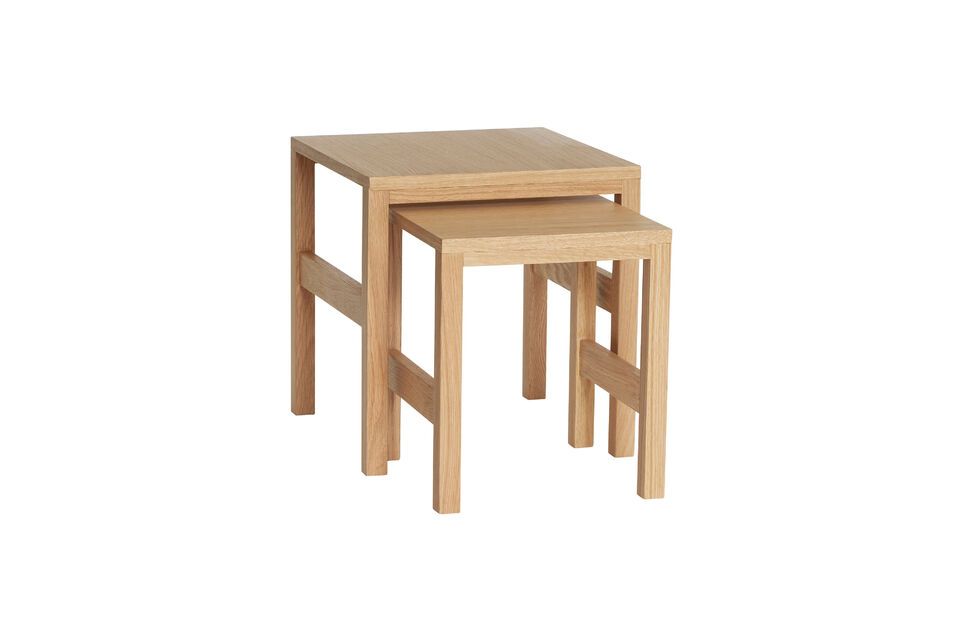These contemporary tables are distinguished by their versatility and elegance