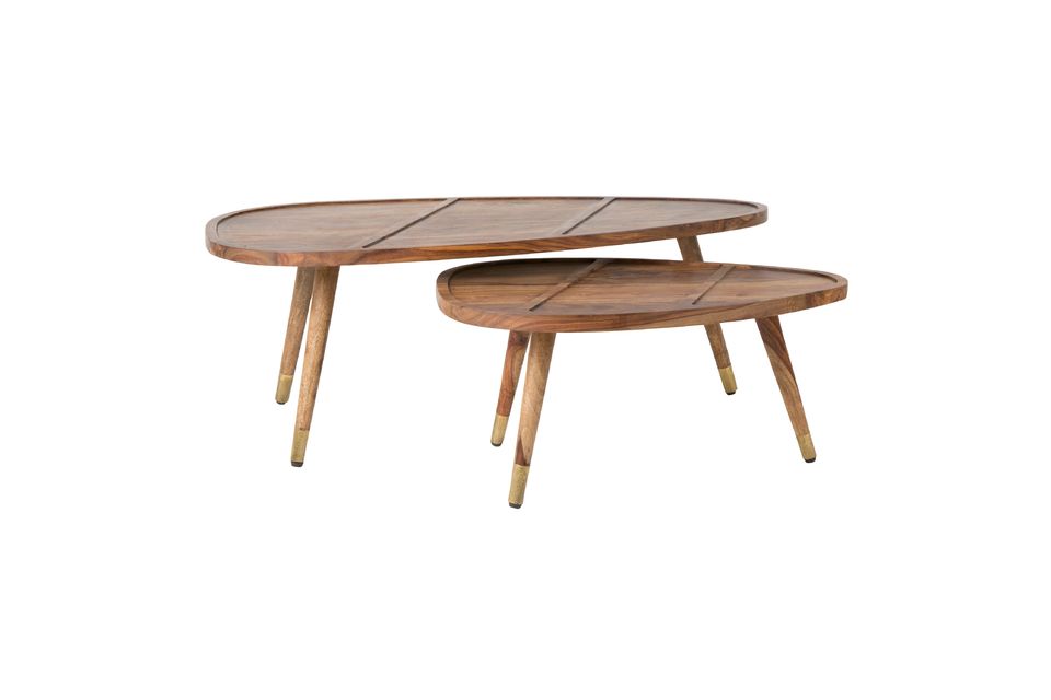 Set of 2 Sham coffee tables - 16