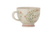 Miniature Set of 4 white stoneware mugs Rosalynde 5