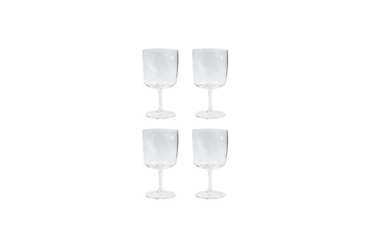 See the product profile set of 4 Wine Glasses 30 cl Clear Glass HDSand Set of 4 Wine Glasses 30 cl Clear Glass HDSand