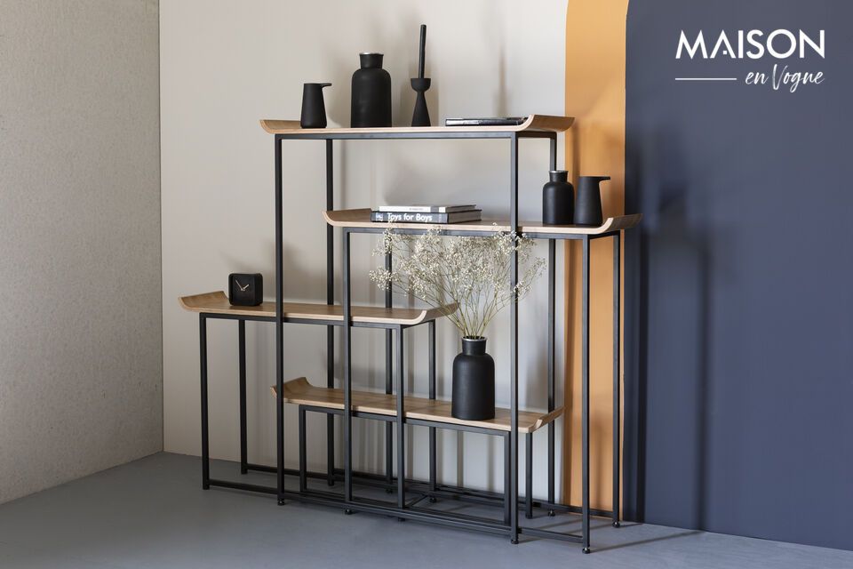 Transform your space with the Flodka shelving set