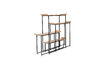 Miniature Set of beige wooden shelves Flodka 21