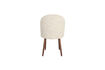 Miniatuur Set van 2 beige bouclé eetkamerstoelen Barbara 11