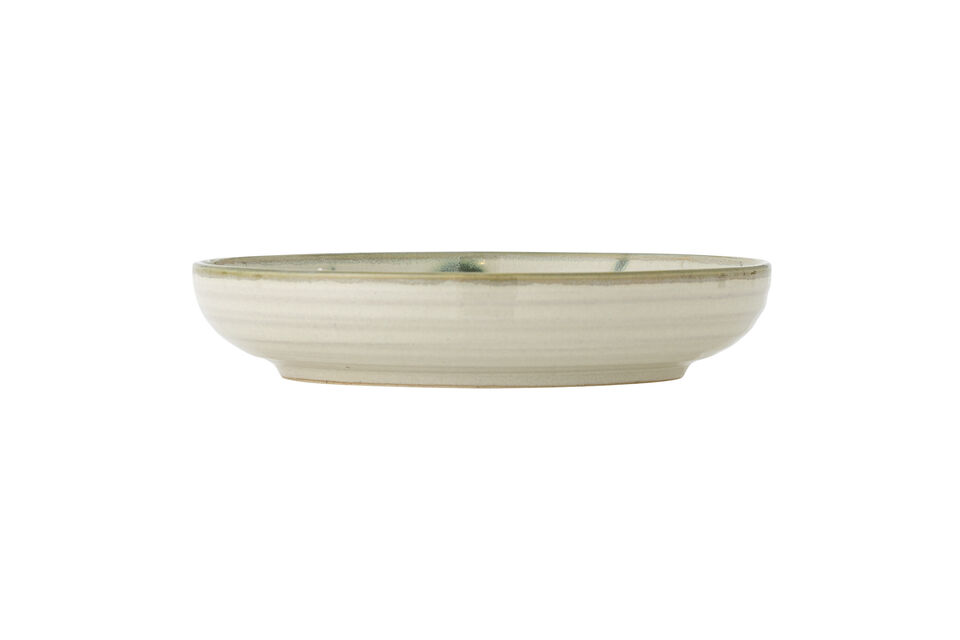 Het Bethany bord van Creative Collection is een set van 4 borden van steengoed gedecoreerd met een
